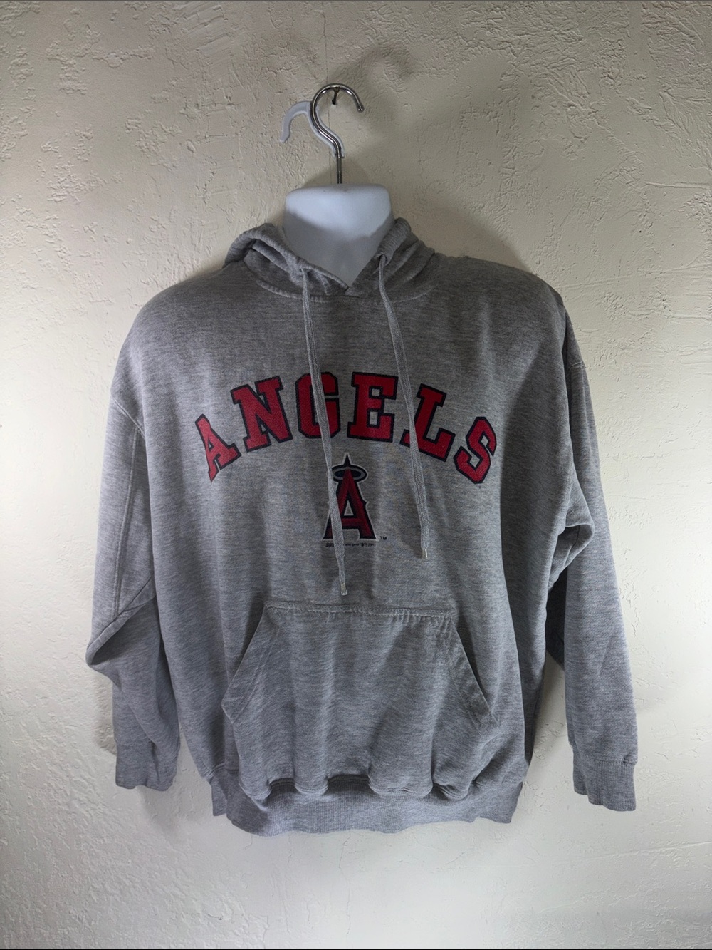 Gray Angels Hooded Pullover Sweatshirt - Kids